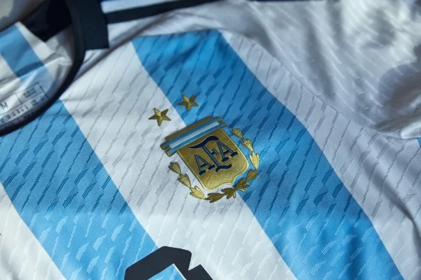 Coppa del mondo 2022 Maglia Argentina Di María 11 Divisa Prima